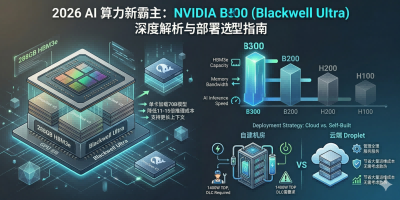 NVIDIA Blackwell架构GPU全面解析：B200与B300性能对比